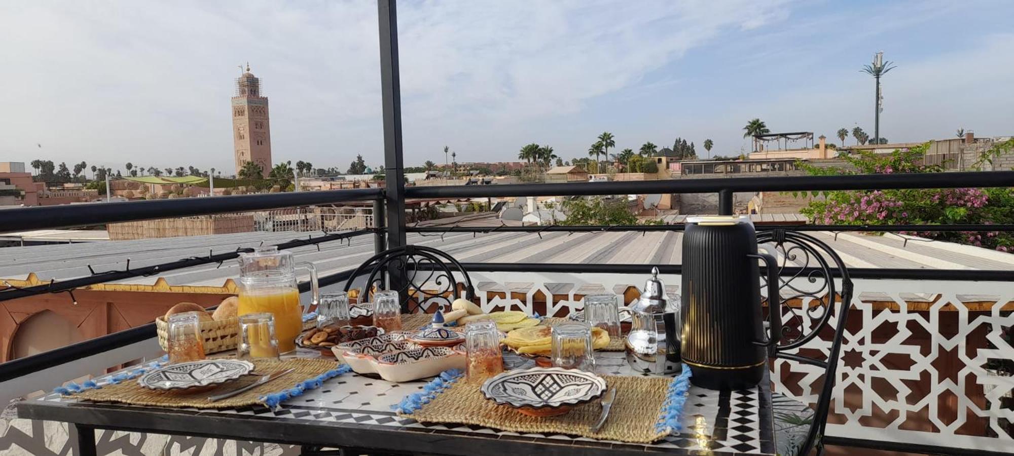 Riad & Spa Sous Le Soleil Chez Jerome Et Pamela Ch Zen Marrakesh Bagian luar foto